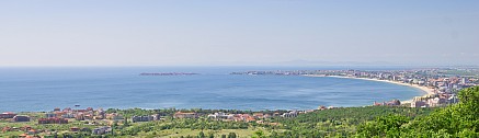Bild: Nessebar Strand-Panorama